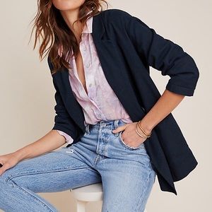 ✨HPx2✨ NWT✨Amadi for Anthropologie Navy Blazer